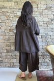 Suri Cushion Cotton Artist Smock Coffee Bean